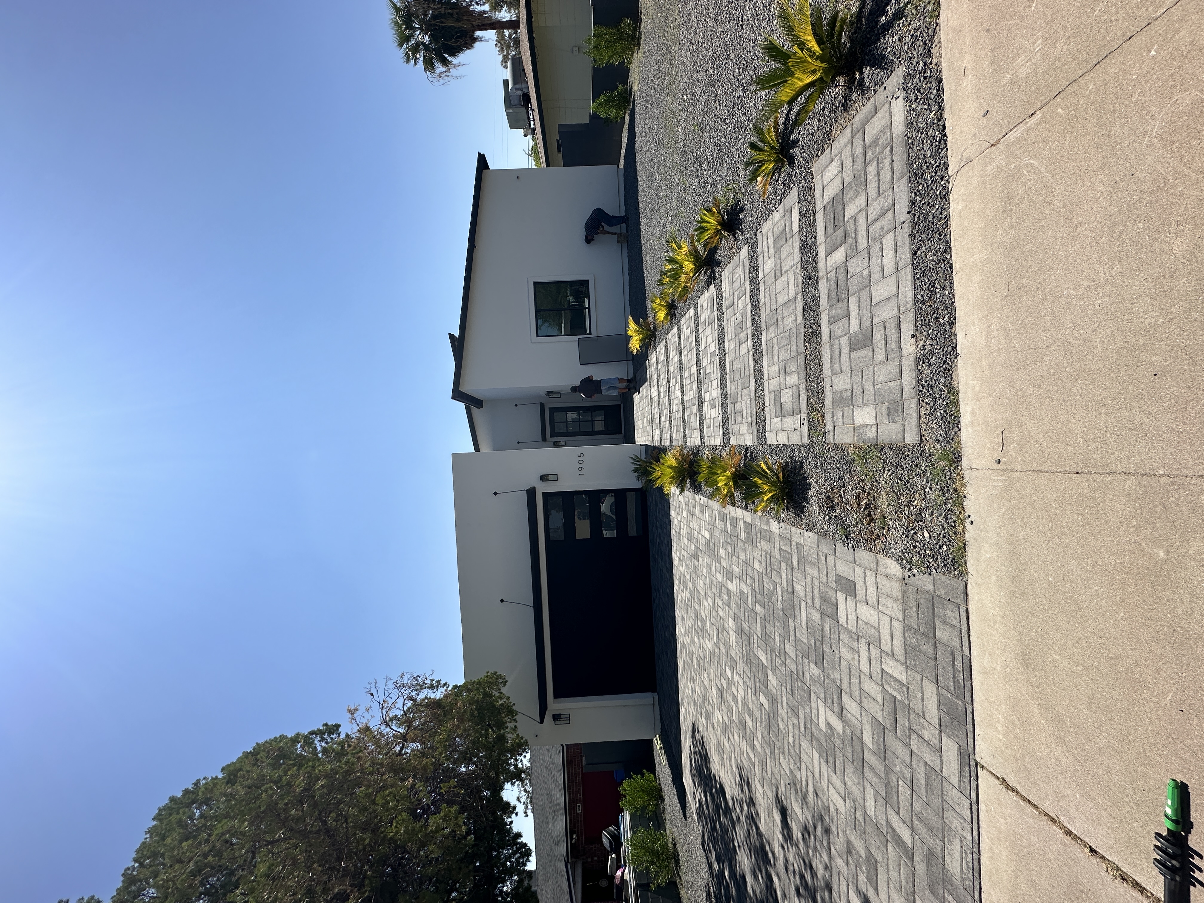 Clean property after construction cleanup
